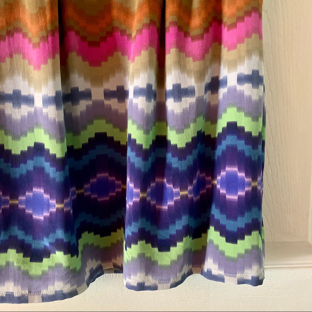 Charlie Jade Multicolor Silk Cocktail Dress - Picture 7 of 9